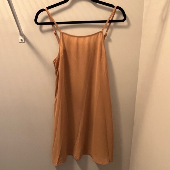 Black Lace Dress with Nude Slip - Picture 2 of 2